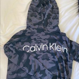 Calvin Klein camo hoodie